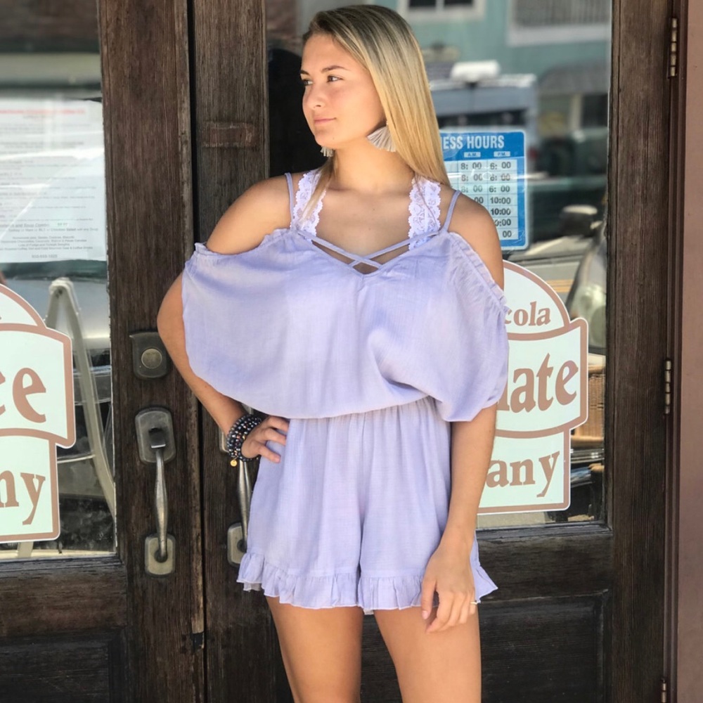 Lilac Romper